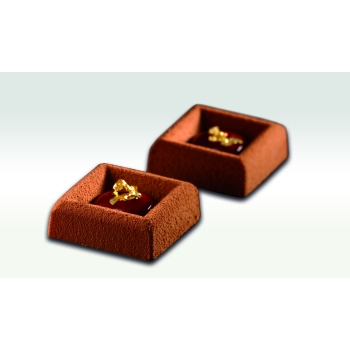 MOULE PAVONI 77 MINI SAVARINS CARRES - GAMME PAVOFLEX